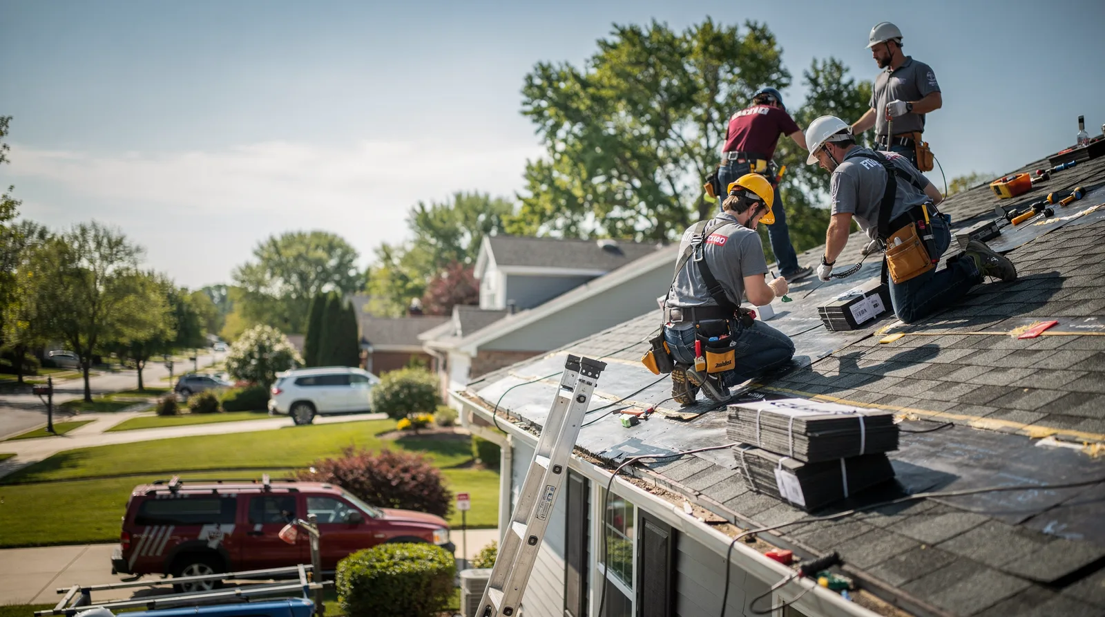 Roof Repair in Virginia, IL around you